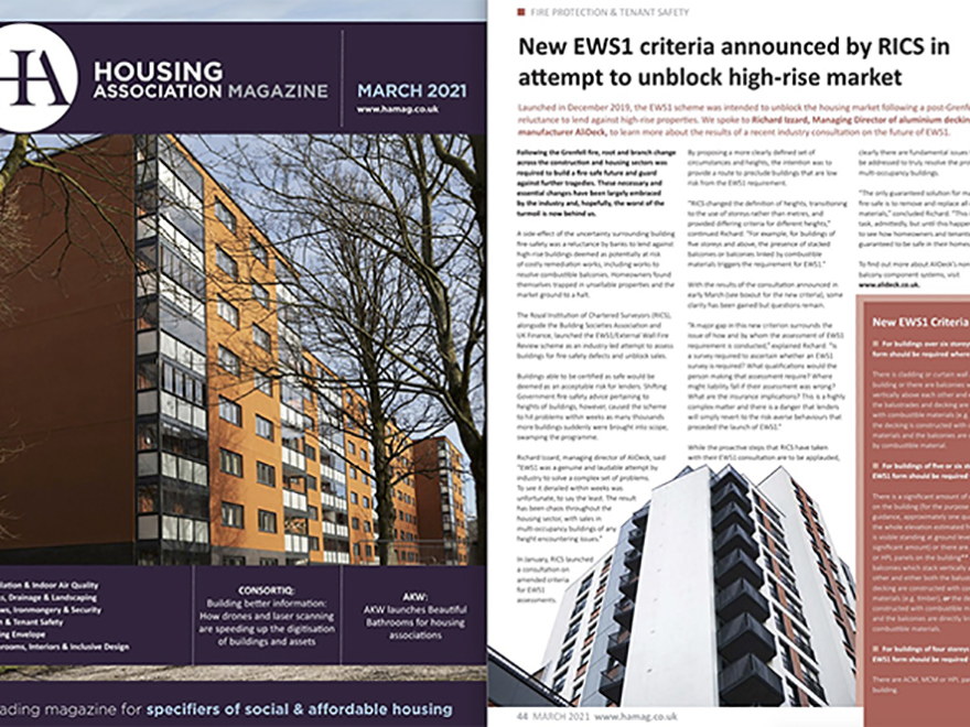 AliDeck Housing Association Magazine March 2021