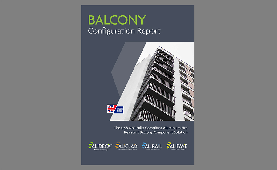 AliDeck launch balcony configuration tool for architects and specifiers