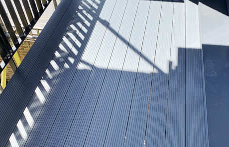 AliDeck Lewisham Wooden Decking Replacement Aluminium Decking