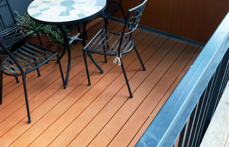 AliDeck Aluminium Balcony Decking Refurbishment Project Farringdon