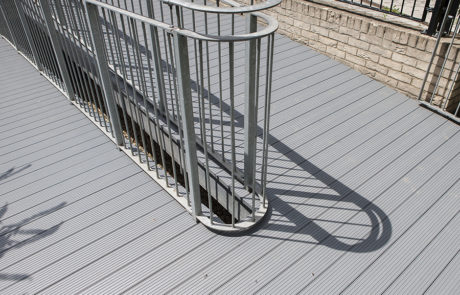 AliDeck Aluminium Decking Walkway Case Study London