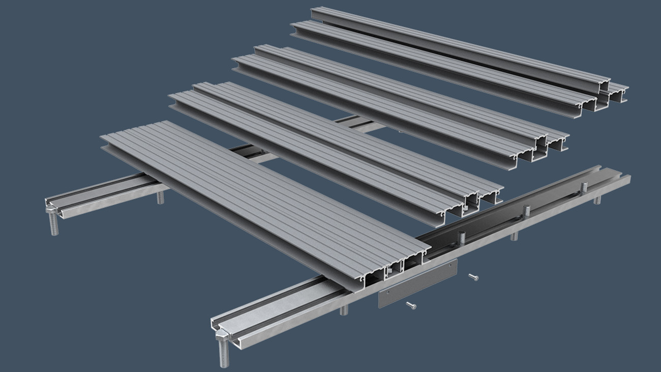 AliDeck Triple Bolt Channel