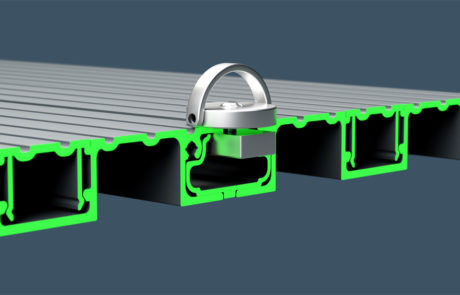 AliDeck Aluminium Decking Tie Down Anchor Accessories
