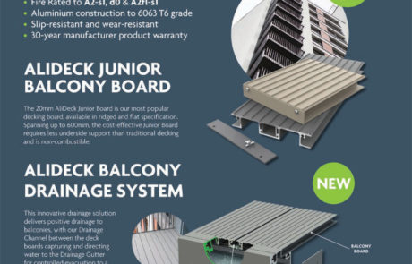 AliDeck Aluminium Decking Featured in ADF Magazine August 2021