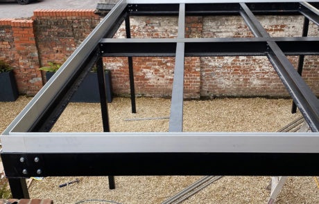 AliDeck Aluminium Decking Elevated Steel Framed Balconies Taunton