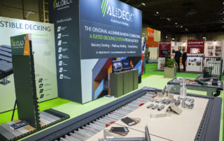 AliDeck Aluminium Metal Decking at UK Construction Week Birmingham 2021