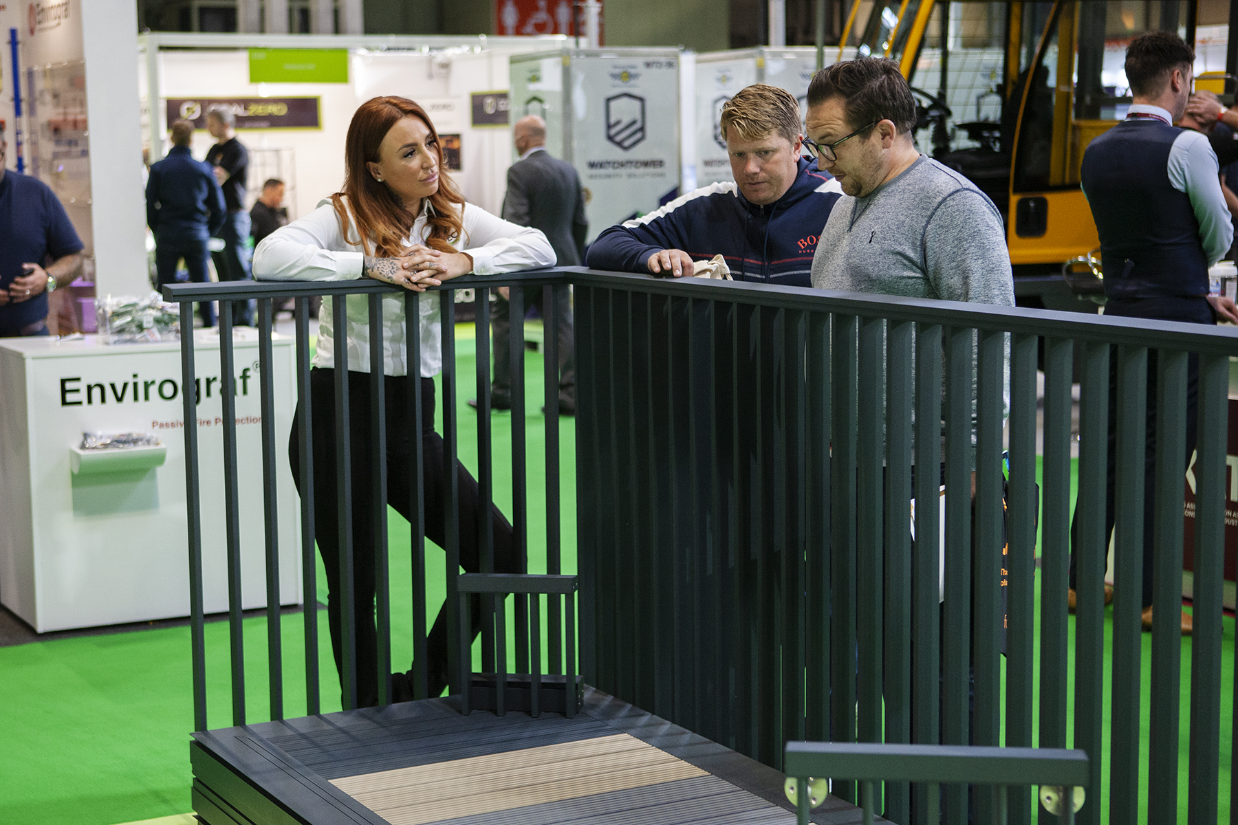 AliDeck Aluminium Metal Decking at UK Construction Week Birmingham 2021