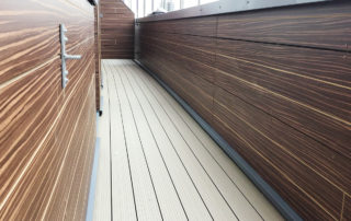 AliDeck collaborate closely with contractor to successfully deliver complex balcony refurbishment remediation package, aluminium decking system integrates seamlessly to project