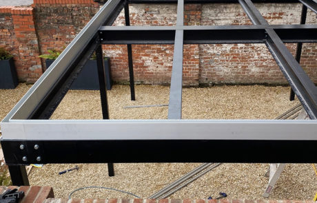 AliDeck Aluminium Decking Elevated Steel Framed Balconies Taunton