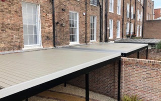 AliDeck Aluminium Decking Elevated Steel Framed Balconies Taunton