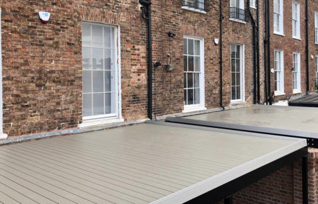 AliDeck Aluminium Decking Elevated Steel Framed Balconies Taunton