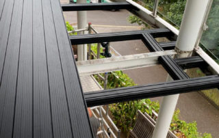 AliDeck Balcony Installation Aluminium Decking Joist Fire Safety Remediation Bournemouth