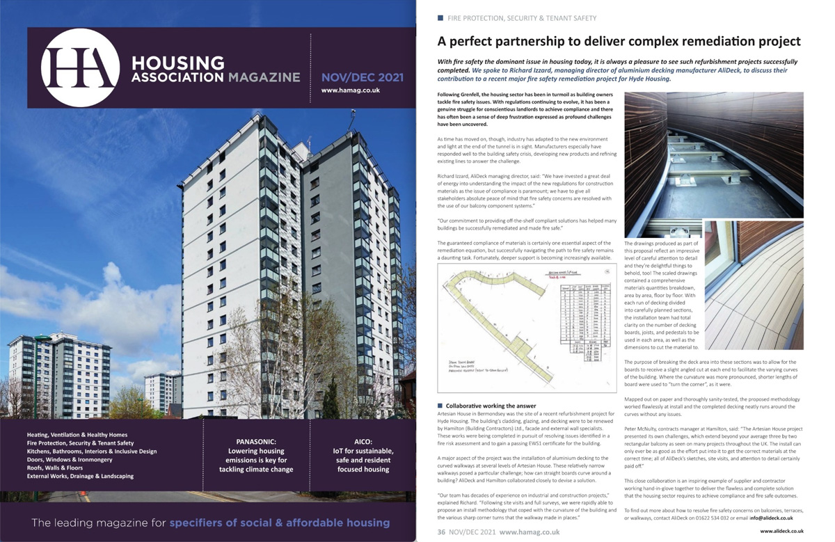 Housing Association Magazine November December Issue