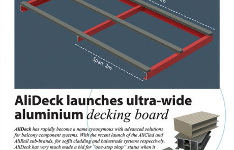 AliDeck Aluminium Metal Decking ABCD Magazine Feature