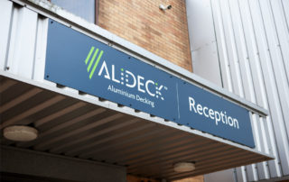 AliDeck Aluminium Metal Decking New Office