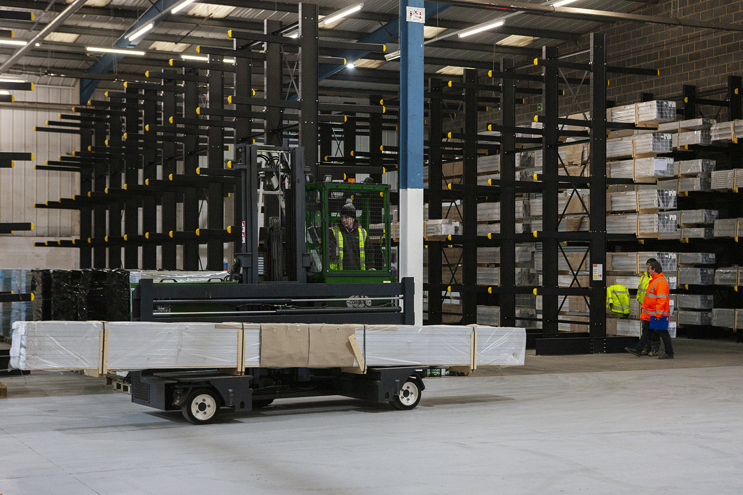 AliDeck Warehouse Manager Passes Combi Forklift Test