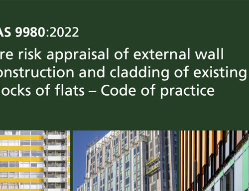 PAS 9980 External Wall Fire Risk Appraisal Standard Published