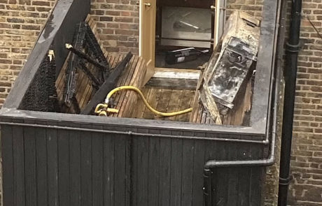 Balcony Fire Guy Ritchie Pub London Combustible Balconies