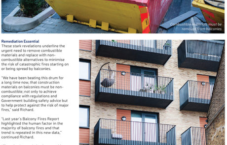 Housing Specification October November Issue Balcony Fires Report Feature