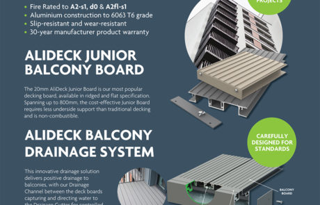 Recent AliDeck terrace fire safety remediation project in Southwark for Wandle and Breyer Group featured on front cover of March 2022 issue of Housing Association Magazine