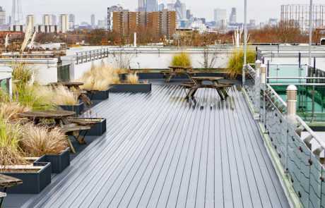 Recent AliDeck terrace fire safety remediation project in Southwark for Wandle and Breyer Group featured on front cover of March 2022 issue of Housing Association Magazine