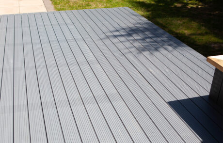 Non-combustible garden terrace decking installation is a cost-effective solution for developers and housebuilders