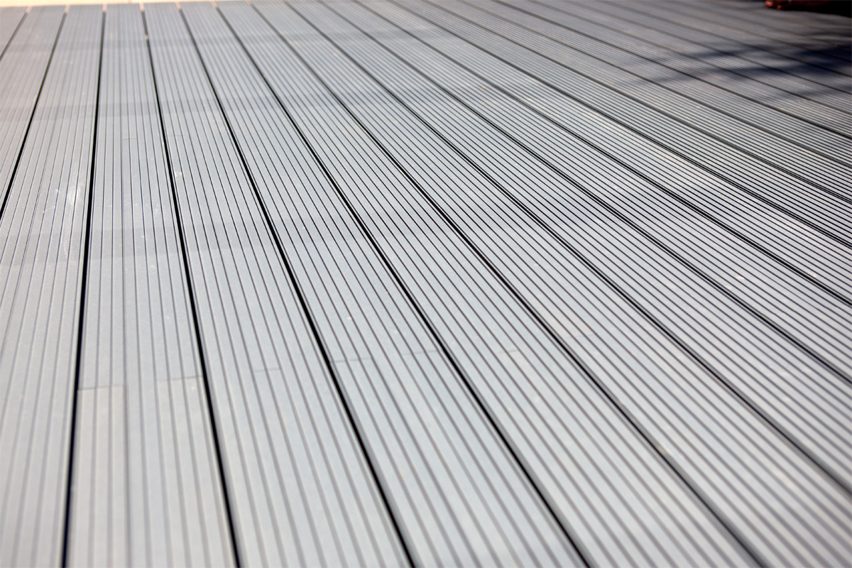 Non-combustible garden terrace decking installation is a cost-effective solution for developers and housebuilders