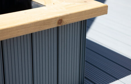 Non-combustible garden terrace decking installation is a cost-effective solution for developers and housebuilders