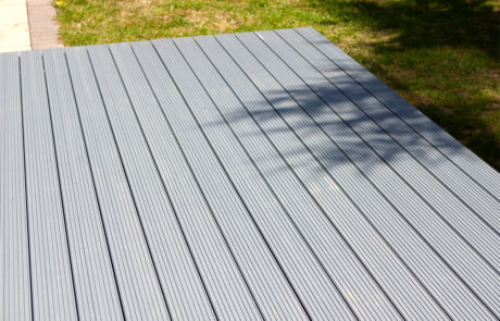 Non-combustible garden terrace decking installation is a cost-effective solution for developers and housebuilders