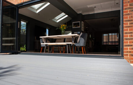 Non-combustible garden terrace decking installation is a cost-effective solution for developers and housebuilders