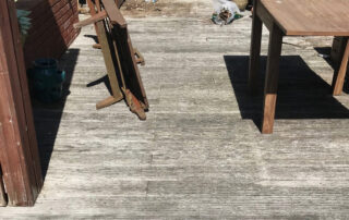 Large roof terrace decking replacement project completed in Bermondsey, London, as part of refurbishment works for The Hyde Group