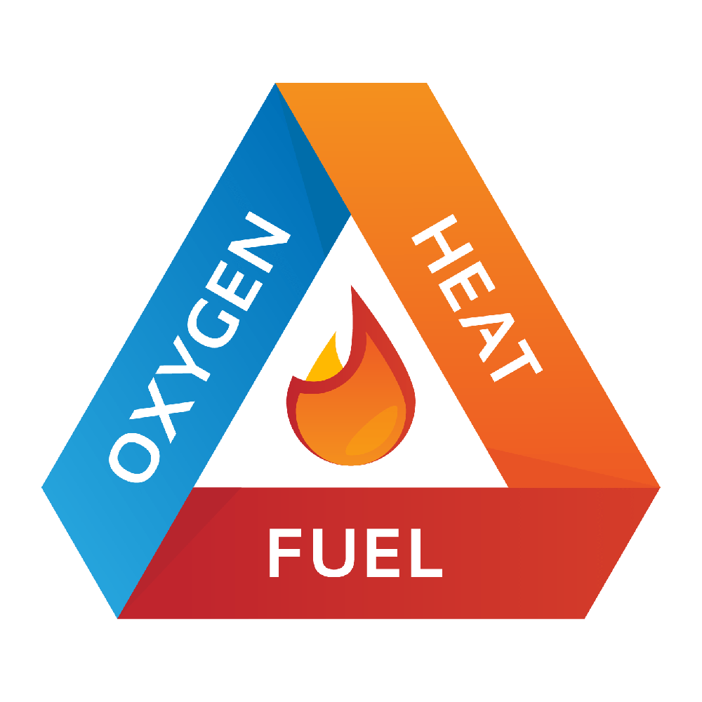 City Fire Fire Triangle Graphic