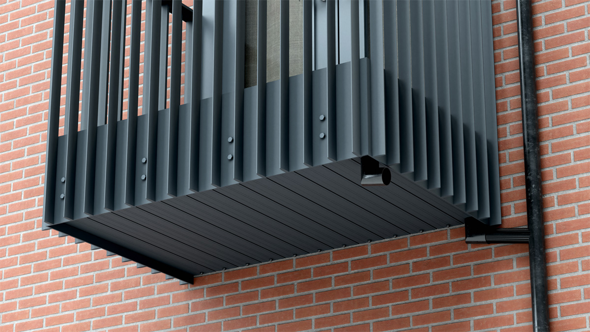 AliDeck Gutter Overflow System