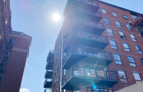 Axis Concordia Street Leeds Balconies Aluminium Decking Replacement Fire Safety