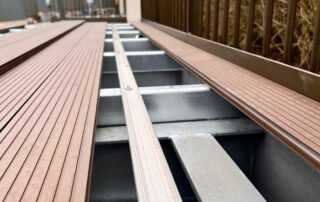 AliDeck Visits Structural Architectural Steelwork Specialists Barretts of Aspley Balcony