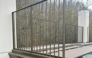 AliDeck Visits Structural Architectural Steelwork Specialists Barretts of Aspley Balcony