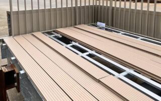 AliDeck Visits Structural Architectural Steelwork Specialists Barretts of Aspley Balcony